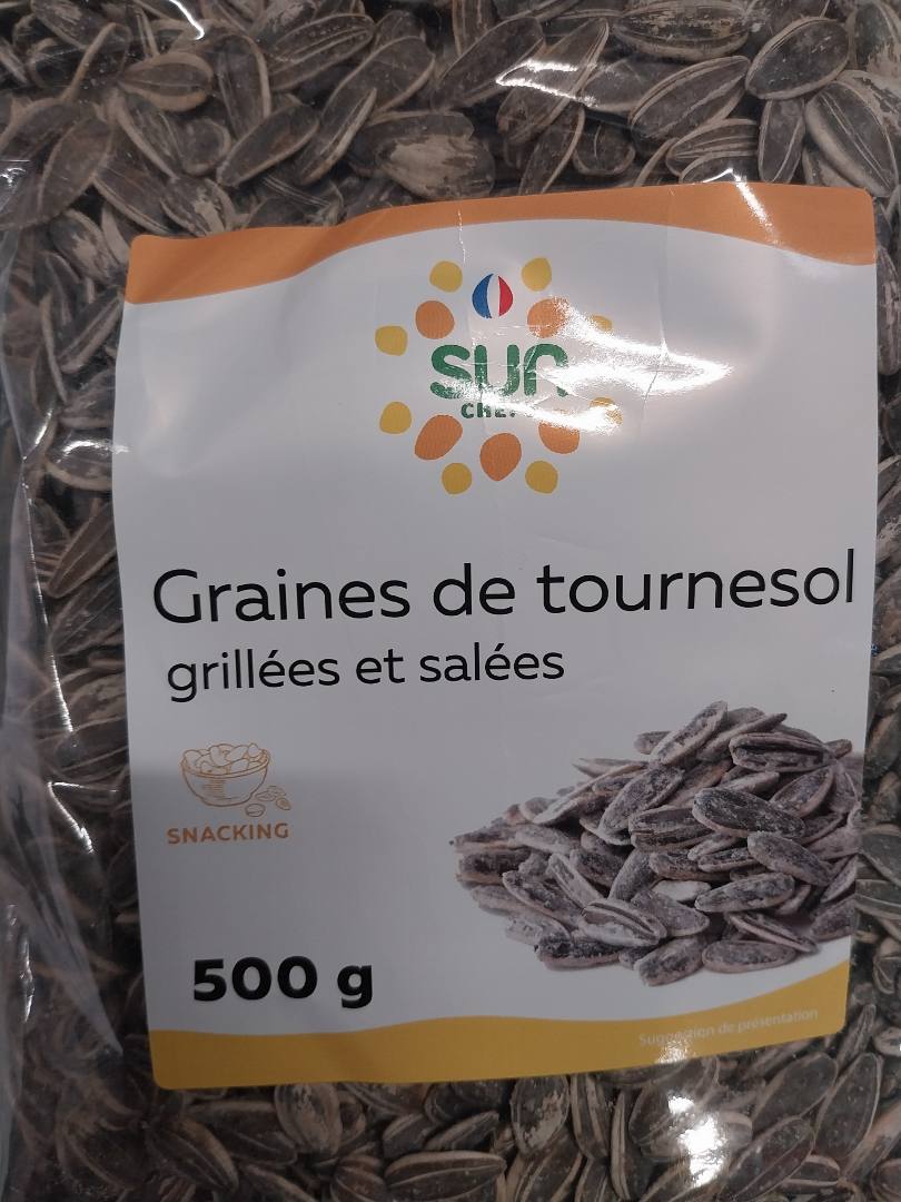 Visuel N°2 du produit rappelé : Graines de tournesol grillées salées